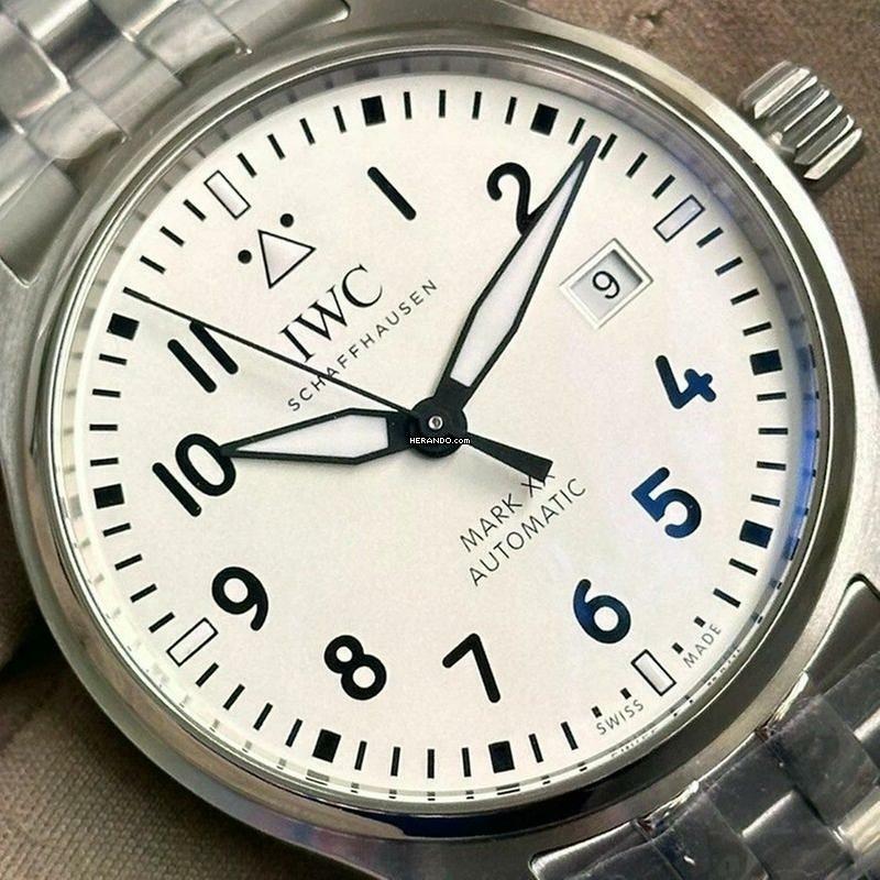 IWC Fliegeruhr Mark Pilot's Watch Mark XX NEW FULL SET 