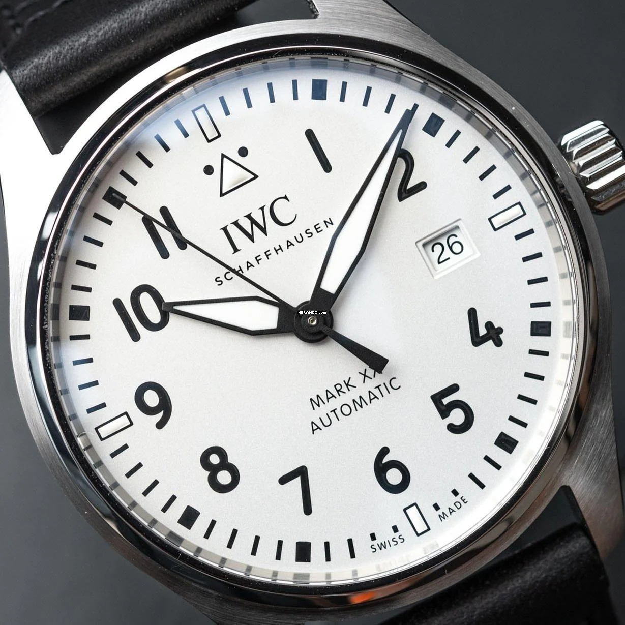  IWC Fliegeruhr Mark Pilot's Watch Mark Xx Iwc NEW FULL SET 