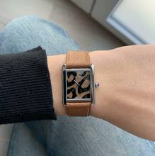 Thumbnail von Cartier Tank Solo 3170 Panthère Leopard dial very rare
