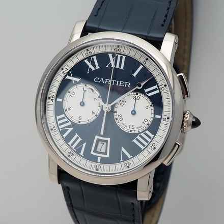  Cartier Rotonde de Cartier Chronograph W1556239 3769 B+P ungetragen mit Garantie Full Set +Cartier Garantie 