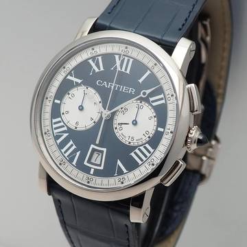Cartier Rotonde de Cartier Chronograph W1556239 3769 B+P ungetragen mit Garantie Full Set +Cartier Garantie