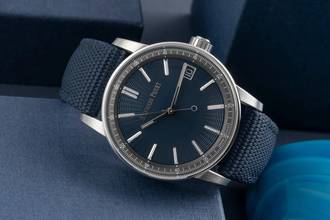 Thumbnail von Audemars Piguet Code 11.59 Blue Dial Ref.15210ST.OO.A348KB.01 B&P