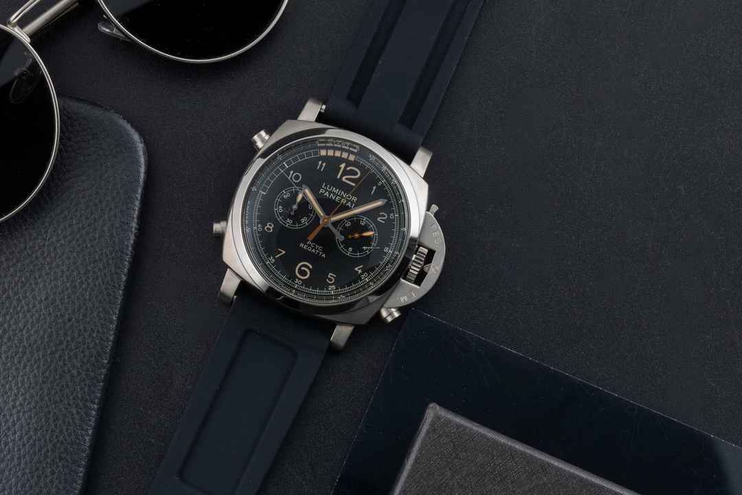  Panerai Luminor 1950 Regatta 3 Days Chrono Flyback 47 Regatta PCYC 3 Days Chrono Flyback Automatik Titan PAM00652 