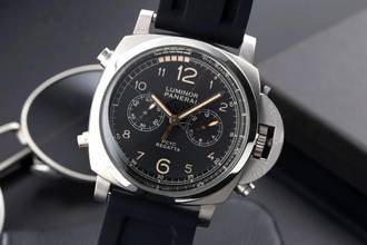 Thumbnail von Panerai Luminor 1950 Regatta 3 Days Chrono Flyback 47 Regatta PCYC 3 Days Chrono Flyback Automatik Titan PAM00652