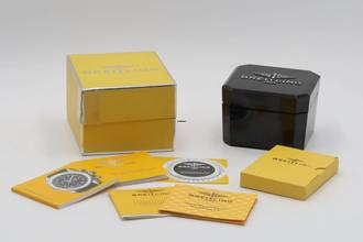 Thumbnail von Breitling Navitimer World Chronograph Stahl Automatik Ref. A24322 B&P 2006