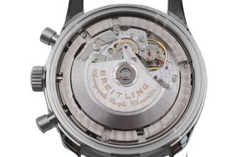 Thumbnail von Breitling Navitimer World Chronograph Stahl Automatik Ref. A24322 B&P 2006