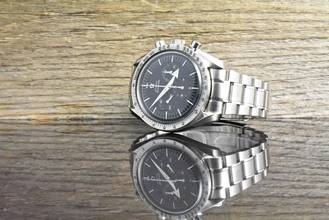 Thumbnail von Omega Speedmaster Broad Arrow 3594.50 Gray Dial - Vintage Box & Papiere