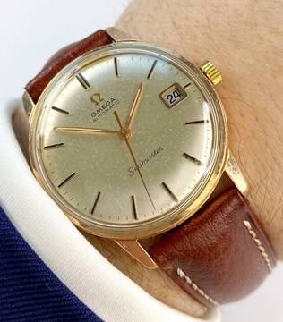  Omega Seamaster Serviced Seamaster Vintage Automatic Automatik ref 166.037 Date 166037 