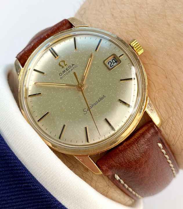  Omega Seamaster Serviced Seamaster Vintage Automatic Automatik ref 166.037 Date 166037 