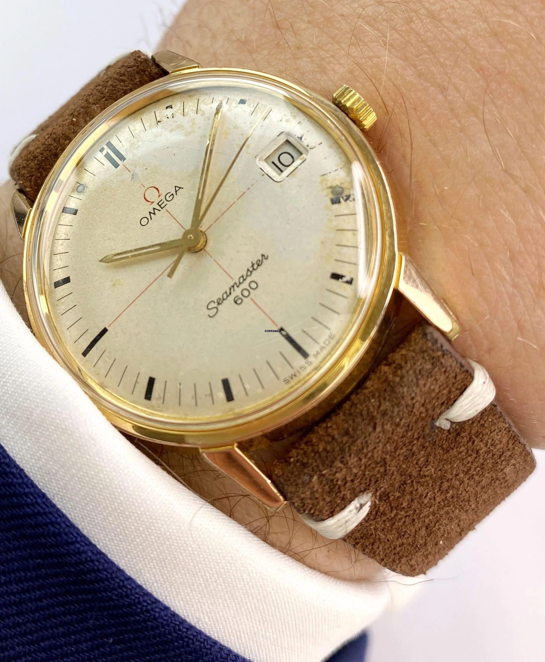 Omega Seamaster Serviced Seamaster 600 Vintage ref 136.011 136011