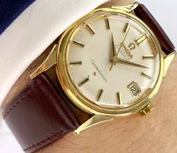 Thumbnail von Omega Constellation Solid Gold Vollgold Vintage Automatic Automatik 14393 14393