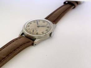 Thumbnail von Omega Classic Vintage Lady Damen 30mm Rare Double Signed Dial Calatrava Case