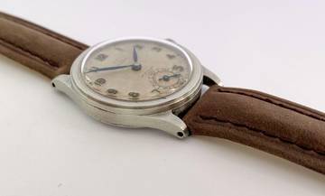 Thumbnail von Omega Classic Vintage Lady Damen 30mm Rare Double Signed Dial Calatrava Case