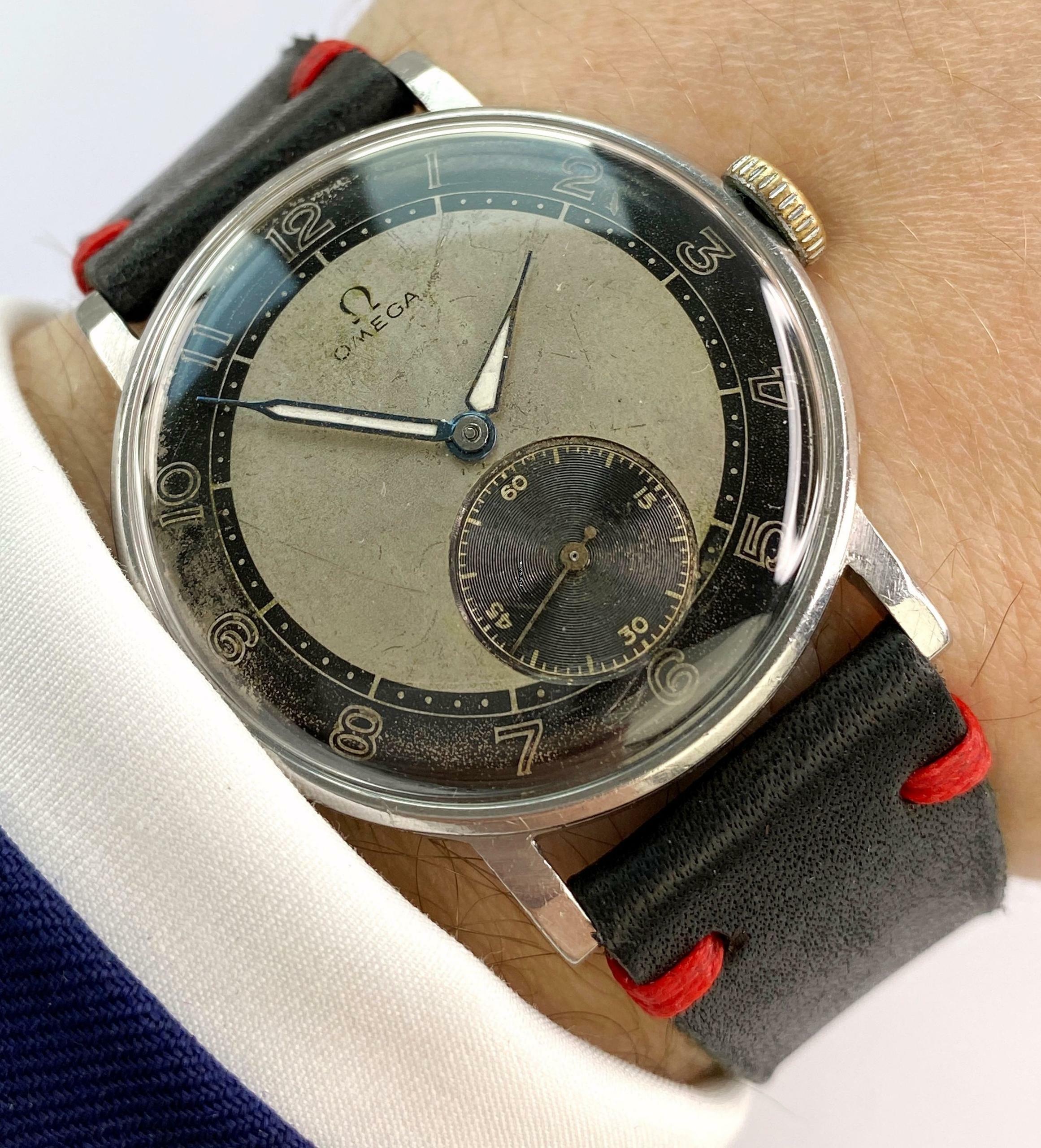 Omega Classic Serviced Oversize Jumbo Vintage 30T2 Bullseye Dial 37.5mm