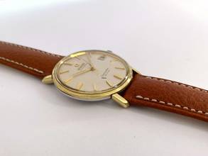 Thumbnail von Omega Seamaster DeVille De Ville Vintage Automatic Automatik Linen Dial