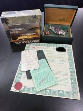 Rolex GMT-Master Transitional GMT-Master Matte Dial Full Set circa 1984!