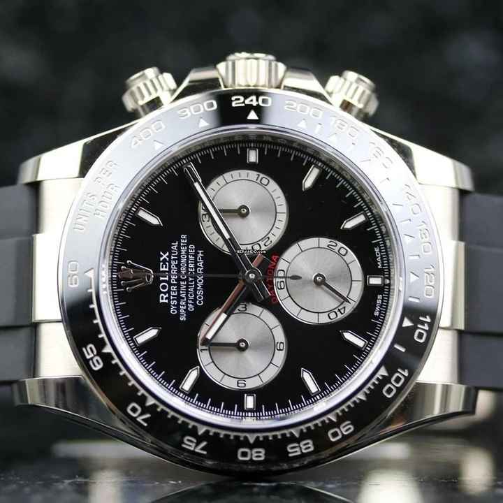  Rolex Daytona Oysterflex Black - Baby LeMans - like New LC100 - Fullset - 11/2025 