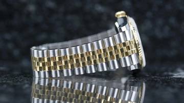 Thumbnail von Rolex Datejust 36 Steel Gold - Green Floral - like New - Fullset - 08/2015