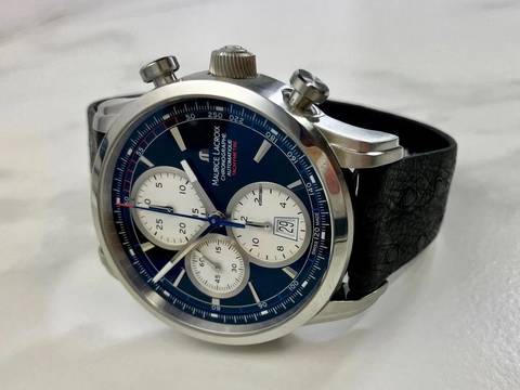 Maurice Lacroix Pontos Chronographe Rétro PT6288 / Box + Papiere 