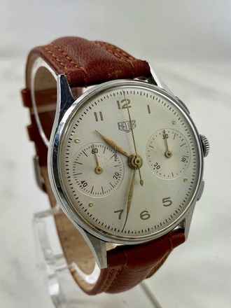  Heuer Ed Heuer Big Eye Chrono Cal. 22 