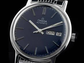 Thumbnail von Omega Genève Genevé Day-Date Ref.166.0117 1972 original Box sehr gut Vintage Geneve Day-Date
