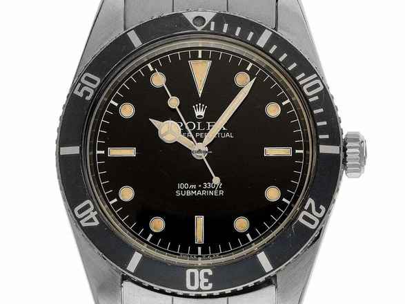  Rolex Submariner (No Date) James Bond no Date Ref.5508 1952 original Box original unpoliert Vintage Submariner James Bond no Date small crown 