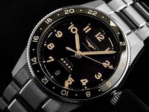 Thumbnail von Longines Spirit ZULU Time Ref.L3.802.4.63.6 2025 Full Set Ungetragen Spirit ZULU Time Green