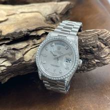 Thumbnail von Rolex Day-Date 36 Day-Date Dia - 750er Weißgold - FS 2010 - Ref. 118339 - Dia-Lünette AFTERMARKET