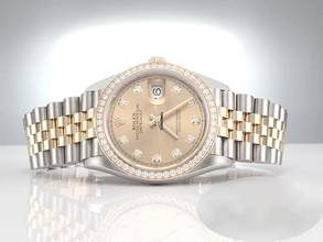 Thumbnail von Rolex Datejust 36 126283 Rbr 2019 Stahl Gelbgold 750 Diamanten Automatik Stainless Steel 18kt Yellow Gold Jubilé-band Chronometer Oyster