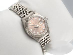 Thumbnail von Rolex Lady-Datejust Stahl Weissgold 750 Diamanten 1996 Automatik Gold Damen Stainless Steel 18kt White Gold Jubilé-band Chronometer Oyster