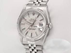 Thumbnail von Rolex Datejust 36 36mm 16234 1990 Edelstahl Weissgold 750 Gold Damen Stainless Steel 18kt White Gold Jubilé-band Chronometer Oyster