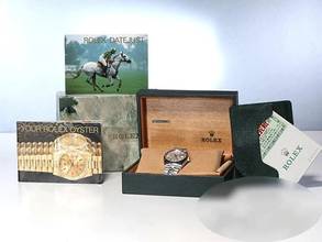 Thumbnail von Rolex Datejust 36 36mm 16234 1990 Edelstahl Weissgold 750 Gold Damen Stainless Steel 18kt White Gold Jubilé-band Chronometer Oyster