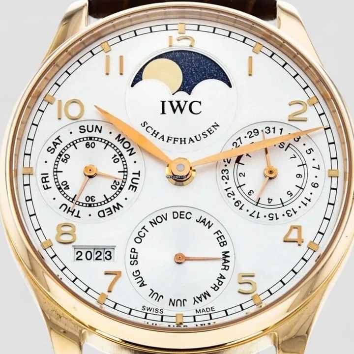  IWC Portugieser Ewiger Kalender Perpetual Calendar 44 NEW FULL SET 