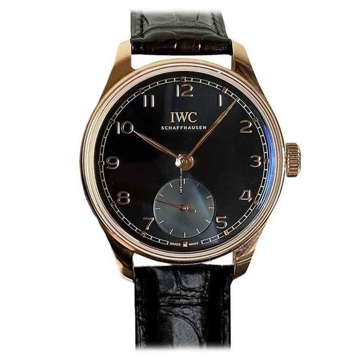  IWC Portugieser Automatik 40 Black NEW FULL SET 