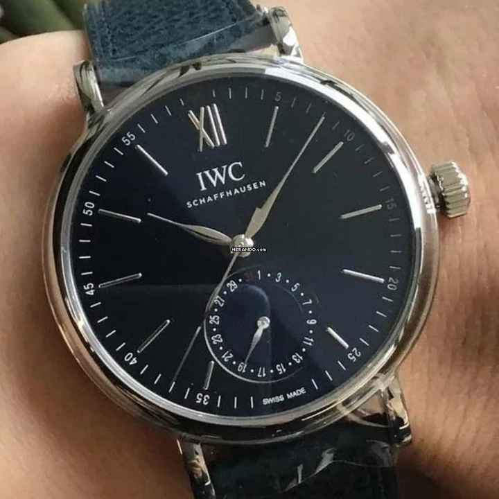  IWC Portofino Automatic Pointer Date Laureus Limited NEW FULL SET 