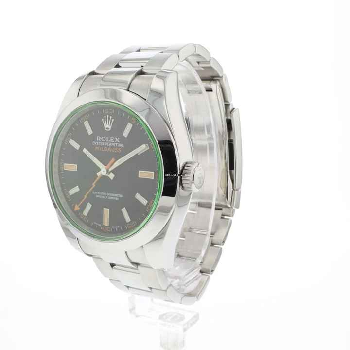  Rolex Milgauss Black 116400GV 