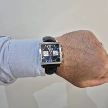 Thumbnail von TAG Heuer Monaco Steve McQueen Calibre Heuer02 39mm Automático Completo
