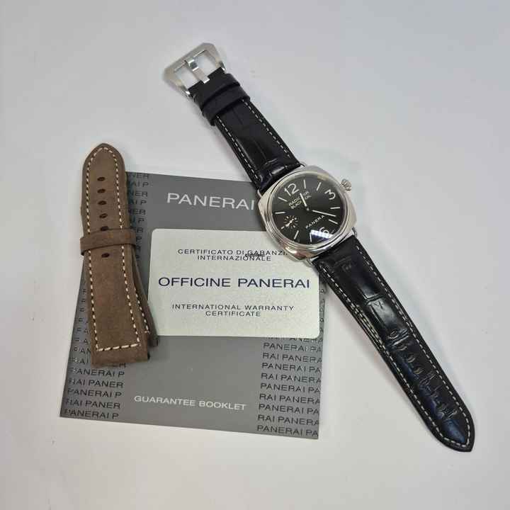  Panerai Radiomir Black Seal Open Caseback 45mm Corda 
