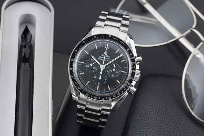  Omega Speedmaster Professional Moonwatch Apollo XI Stahl Handaufzug Herrenuhr 3592.50.00 B&P 