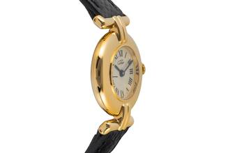 Thumbnail von Cartier Colisée must de Cartier Lady Vermeil 925 Silber Damenuhr Ref. 590002