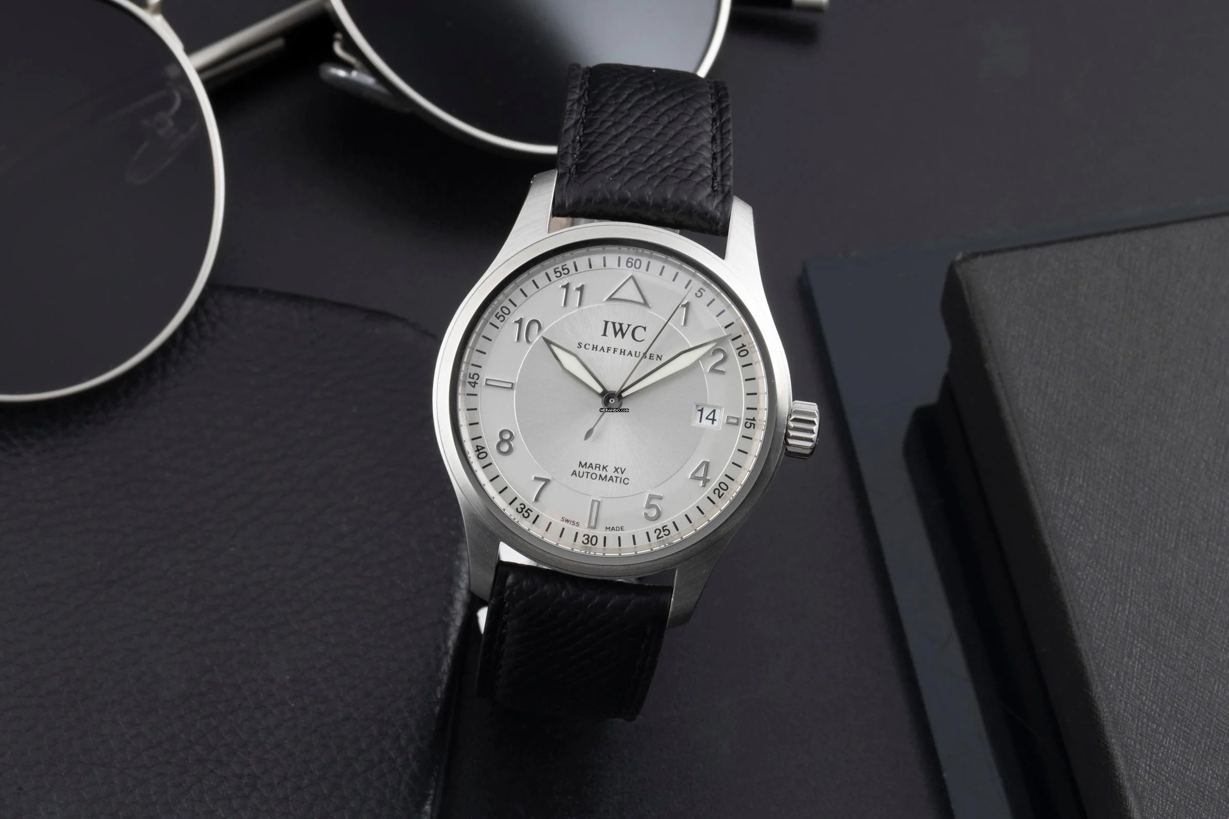  IWC Fliegeruhr Mark XV Pilot Edelstahl Automatik Herrenuhr Ref. IW325311 Klassiker 