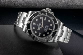 Thumbnail von Rolex Submariner (No Date) Edelstahl Automatik Herrenuhr Ref. 124060 B&P 2021