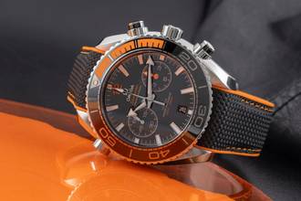 Thumbnail von Omega Seamaster Planet Ocean Chronograph 600M Chronograph 215.32.46.51.01.001 B&P 2020