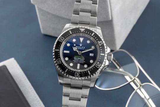  Rolex Sea-Dweller Deepsea D-Blue James Cameron Edelstahl Automatik Ref. 126660 