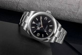 Thumbnail von Rolex Explorer 40 Oyster Edelstahl Automatik Herrenuhr Ref. 224270 Papiere 2024