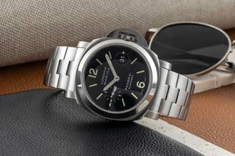 Thumbnail von Panerai Luminor Marina Automatic Stahl Automatik Ref. PAM00299 Box & Papiere 2012