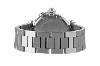 Thumbnail von Cartier Pasha C Stahl Automatik White Dial Herrenuhr Ref. W31074M7 Klassiker