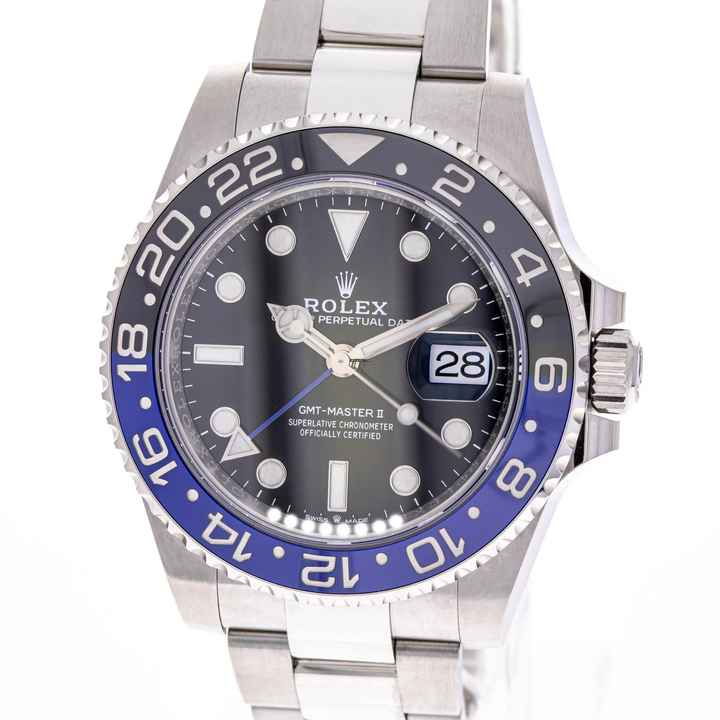  Rolex GMT-Master II Batman Oyster – 126710BLNR – like NEW – 07/2023 Full Set 
