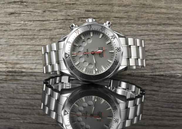  Omega Seamaster Apnea 300M Apnea Jacques Mayol 2595.30 Automatik - Vintage 2004 