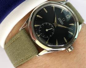 Thumbnail von Omega Classic Vintage Automatic Automatik Black Restored Dial